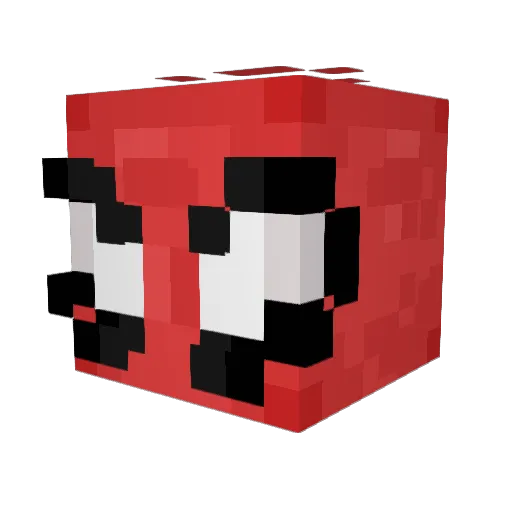 Reshalla_ Minecraft avatar head, 3D render