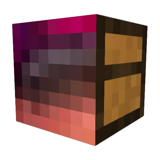 Reshirok Minecraft avatar head, 3D render