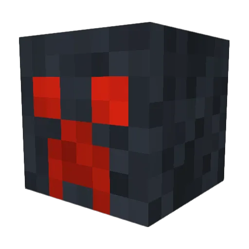Resiema Minecraft avatar head, 3D render
