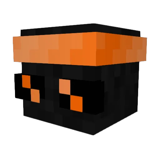 Resinfy Minecraft avatar head, 3D render