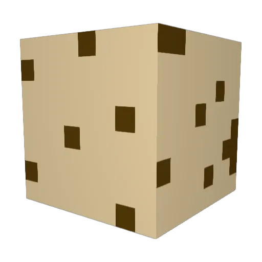 ResistanceRen Minecraft avatar head, 3D render