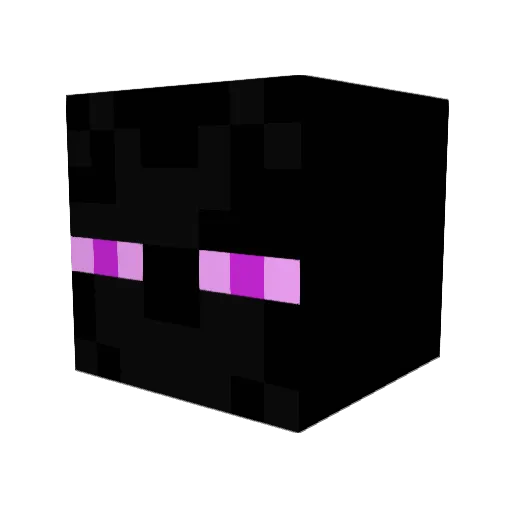 RespawnAnker Minecraft avatar head, 3D render