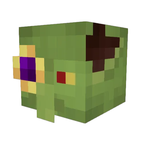 RespectTheHood Minecraft avatar head, 3D render