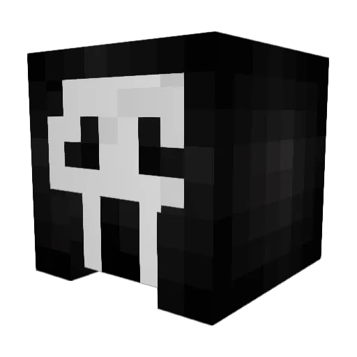 Respirarandola Minecraft avatar head, 3D render