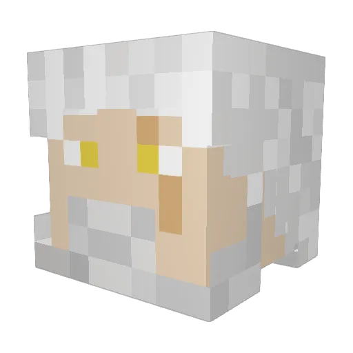 ResponsibleRiley Minecraft avatar head, 3D render