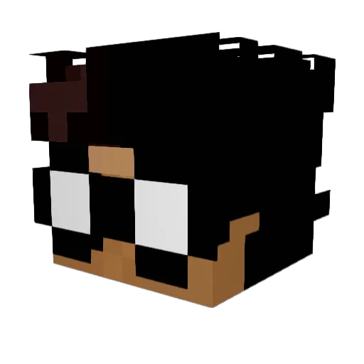 RestFresh Minecraft avatar head, 3D render