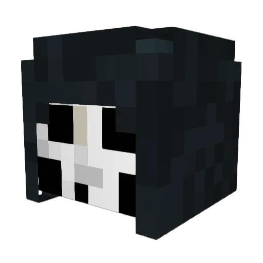 Rester71 Minecraft avatar head, 3D render
