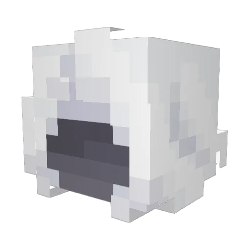 RestlessAbyss Minecraft avatar head, 3D render