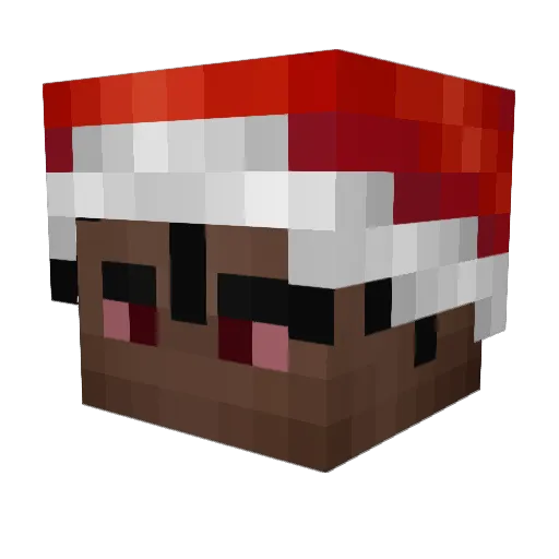 RestumpTheGod Minecraft avatar head, 3D render