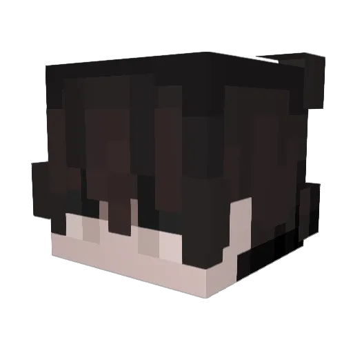 Resur_Vis Minecraft avatar head, 3D render