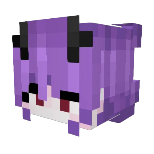 Resznare Minecraft avatar head, 3D render