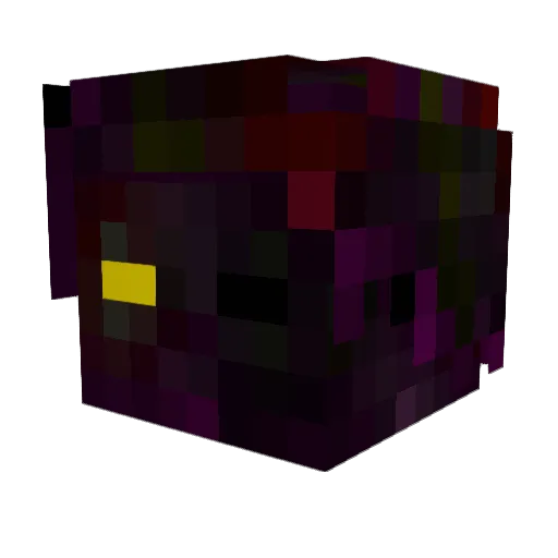 RetainedPants15 Minecraft avatar head, 3D render