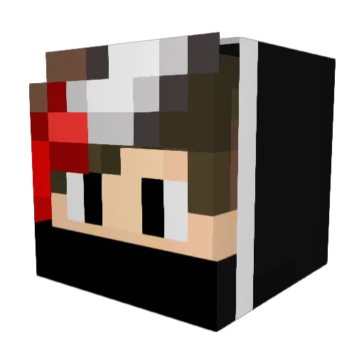 Retairedspalsh56 Minecraft avatar head, 3D render