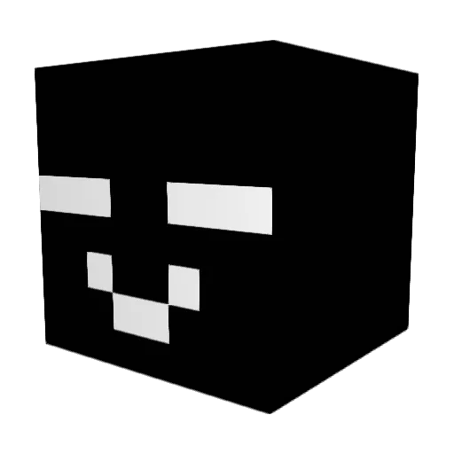 ReticentRex Minecraft avatar head, 3D render