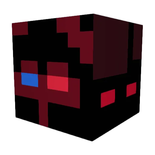 RetiredAura Minecraft avatar head, 3D render