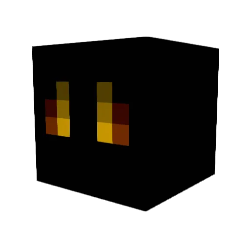 Retributioon Minecraft avatar head, 3D render