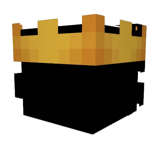 Retrixrar Minecraft avatar head, 3D render