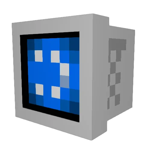 RetroApollo Minecraft avatar head, 3D render