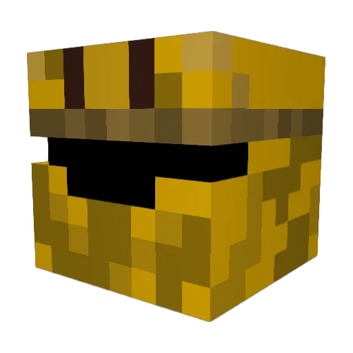 RetroDryPaint Minecraft avatar head, 3D render