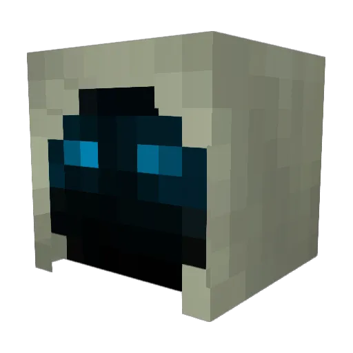 RetroDungeon Minecraft avatar head, 3D render