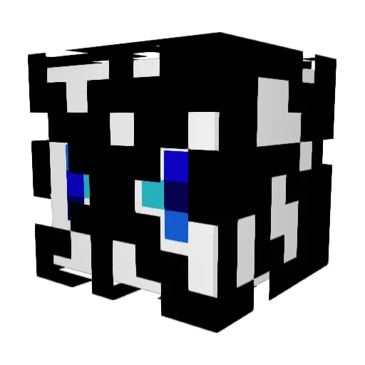 RetroGameBox Minecraft avatar head, 3D render