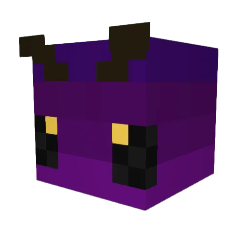 RetroGandalf7 Minecraft avatar head, 3D render