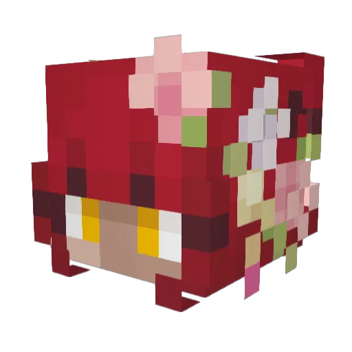 RetroTrickster Minecraft avatar head, 3D render