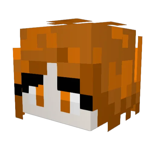 Retro_Nitro_7H7 Minecraft avatar head, 3D render