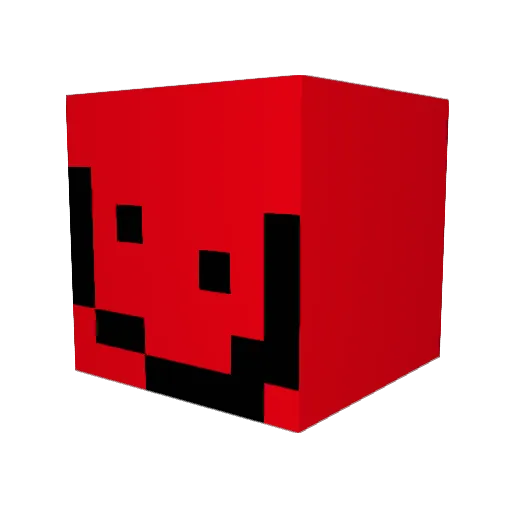 Retrobitkid7 Minecraft avatar head, 3D render