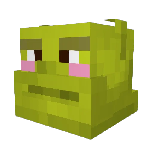 Retrogade20 Minecraft avatar head, 3D render
