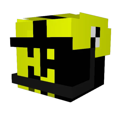 Retrogamer737 Minecraft avatar head, 3D render