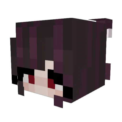 RetuNassikka Minecraft avatar head, 3D render