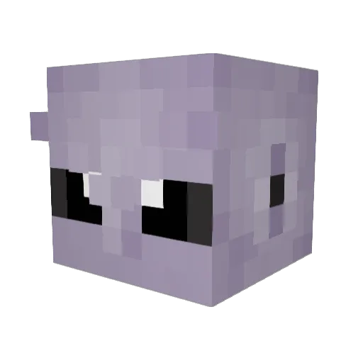 Return10166 Minecraft avatar head, 3D render