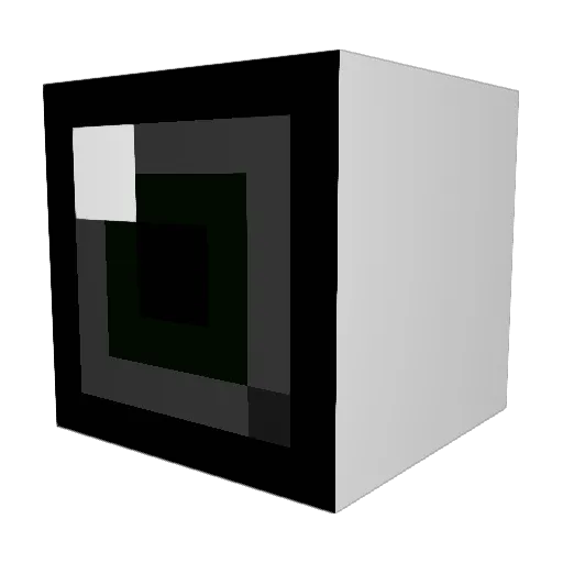 Returnxj Minecraft avatar head, 3D render