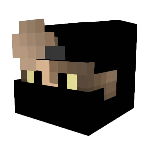 Reuel94 Minecraft avatar head, 3D render