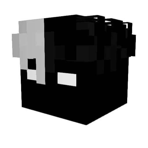 Reuxy77 Minecraft avatar head, 3D render