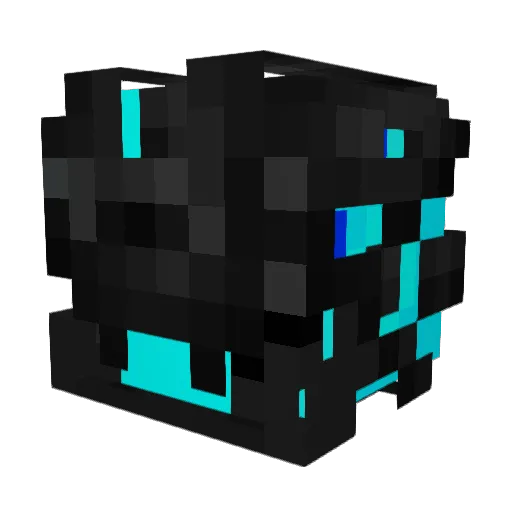 Rev0N Minecraft avatar head, 3D render