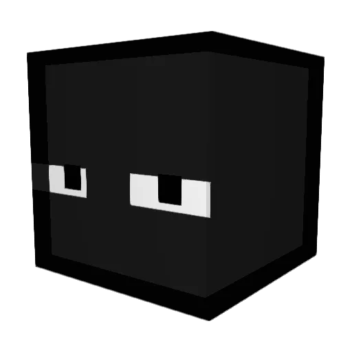Rev179 Minecraft avatar head, 3D render