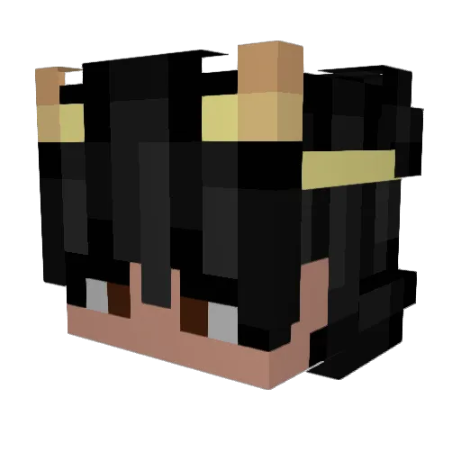 RevLolSharp60o Minecraft avatar head, 3D render