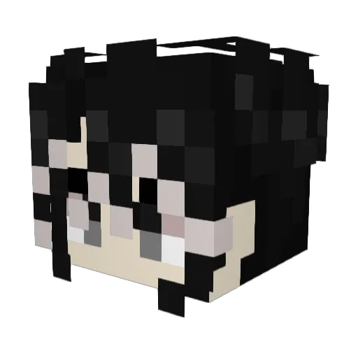 RevVennett Minecraft avatar head, 3D render