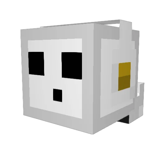 Revan_Gr Minecraft avatar head, 3D render