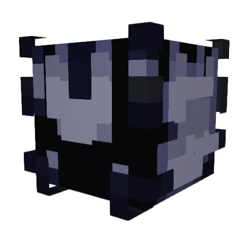 RevelHere Minecraft avatar head, 3D render