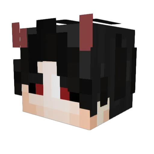 Revenant_RaZ Minecraft avatar head, 3D render