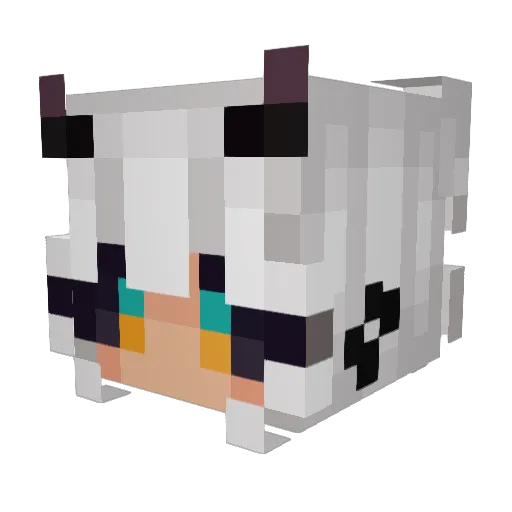 RevengexMason Minecraft avatar head, 3D render