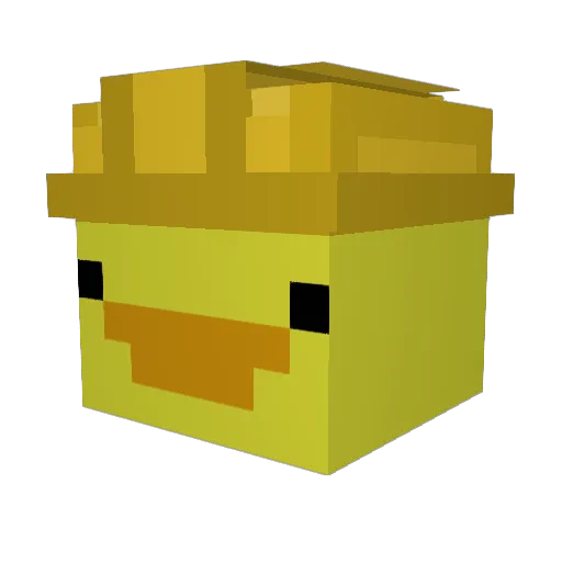 Revers_Losti Minecraft avatar head, 3D render