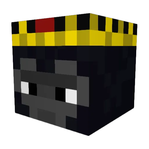 ReverseFumble Minecraft avatar head, 3D render