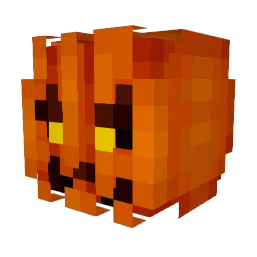 Revijus Minecraft avatar head, 3D render