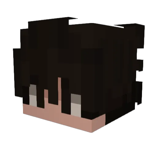 Revindicate Minecraft avatar head, 3D render