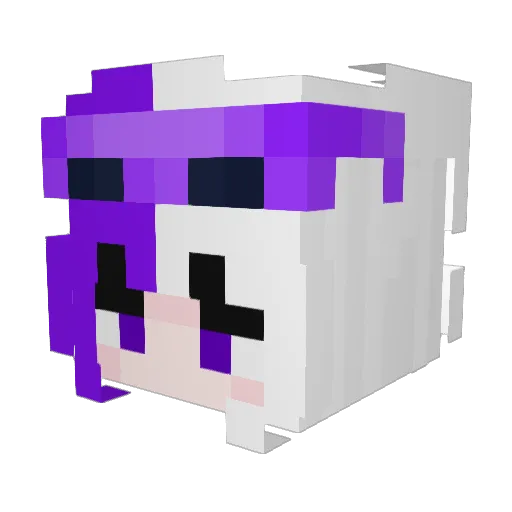 Revis__ Minecraft avatar head, 3D render