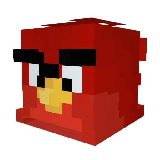 Revivalo Minecraft avatar head, 3D render